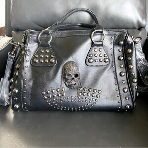 Gothic Skull Handbag